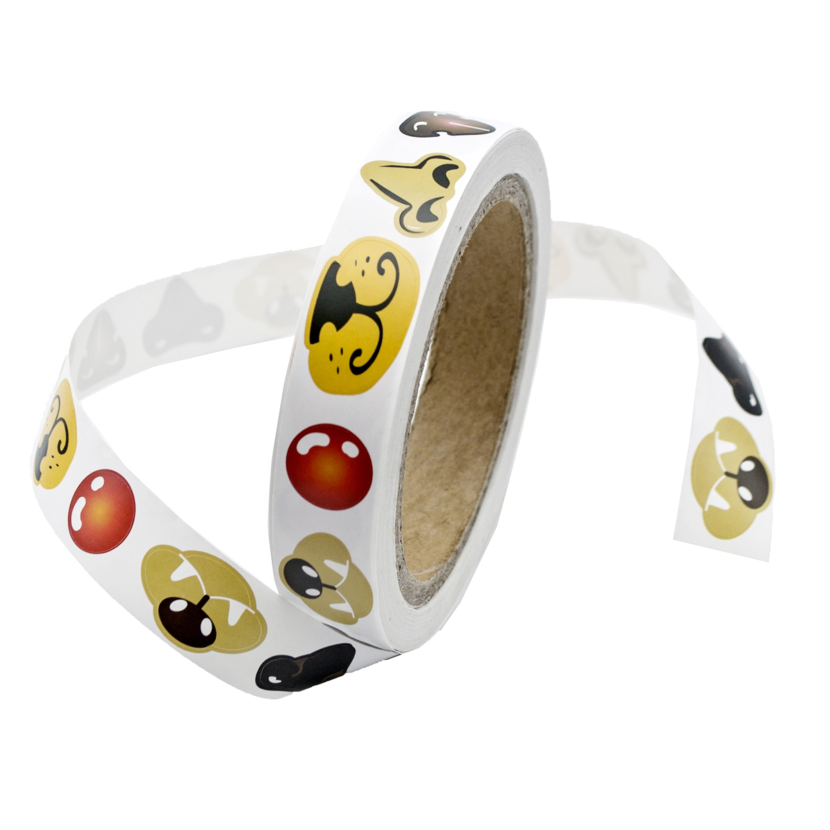 Nasensticker auf der Rolle 600er Set