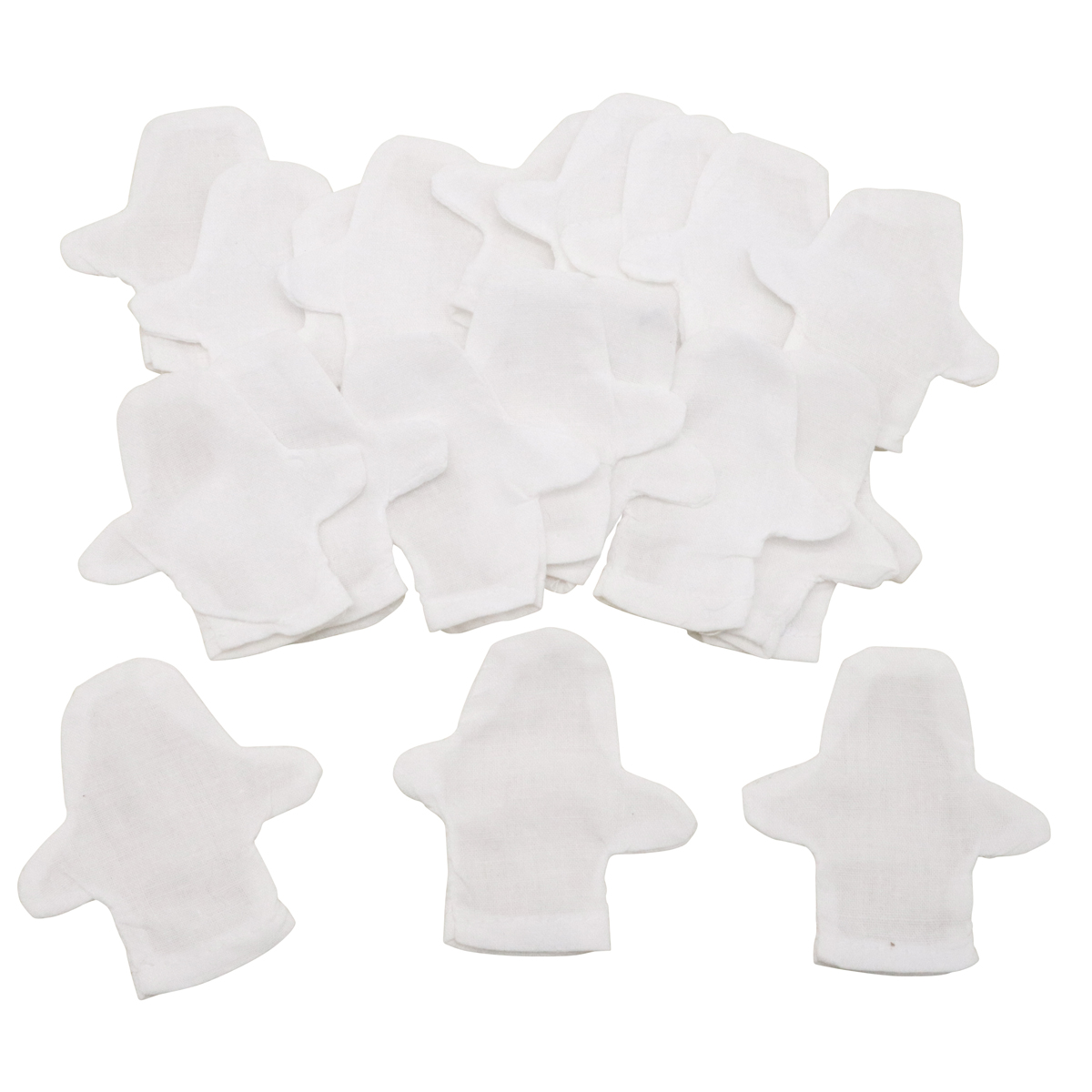 Baumwoll Fingerpuppen 20er Set