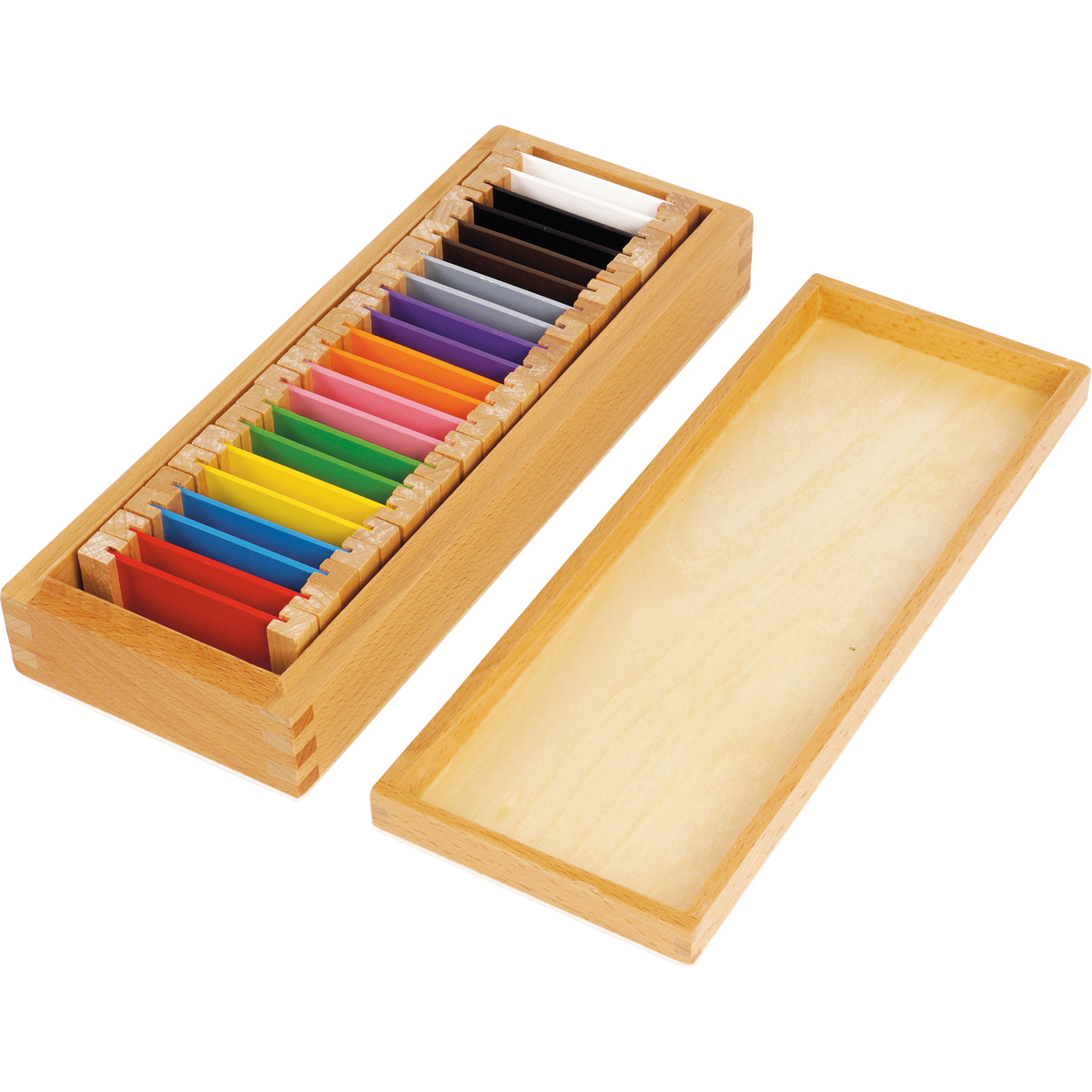 Montessori Farbtäfelchen 11 Paare