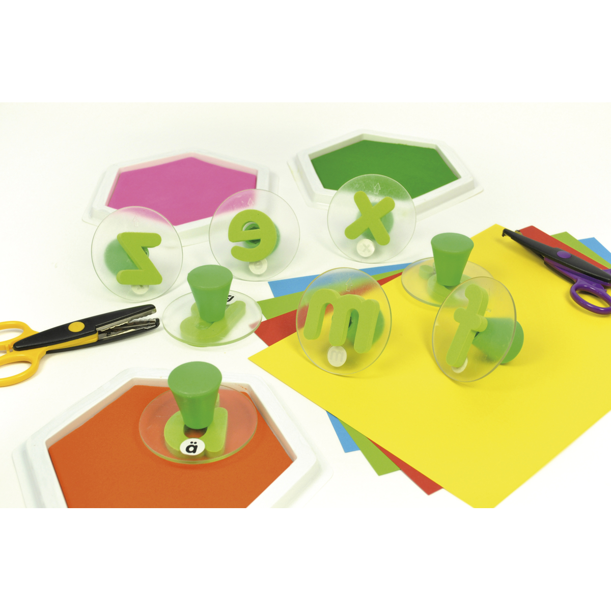 Riesenstempel Kleinbuchstaben 30er Set