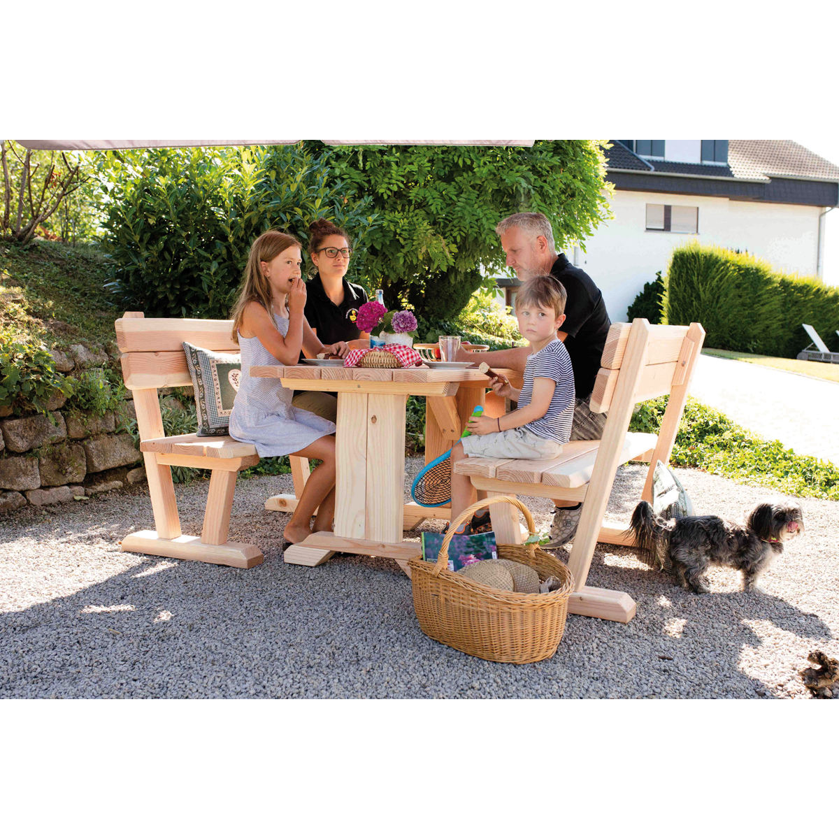 Bank Erwachsene Douglasie