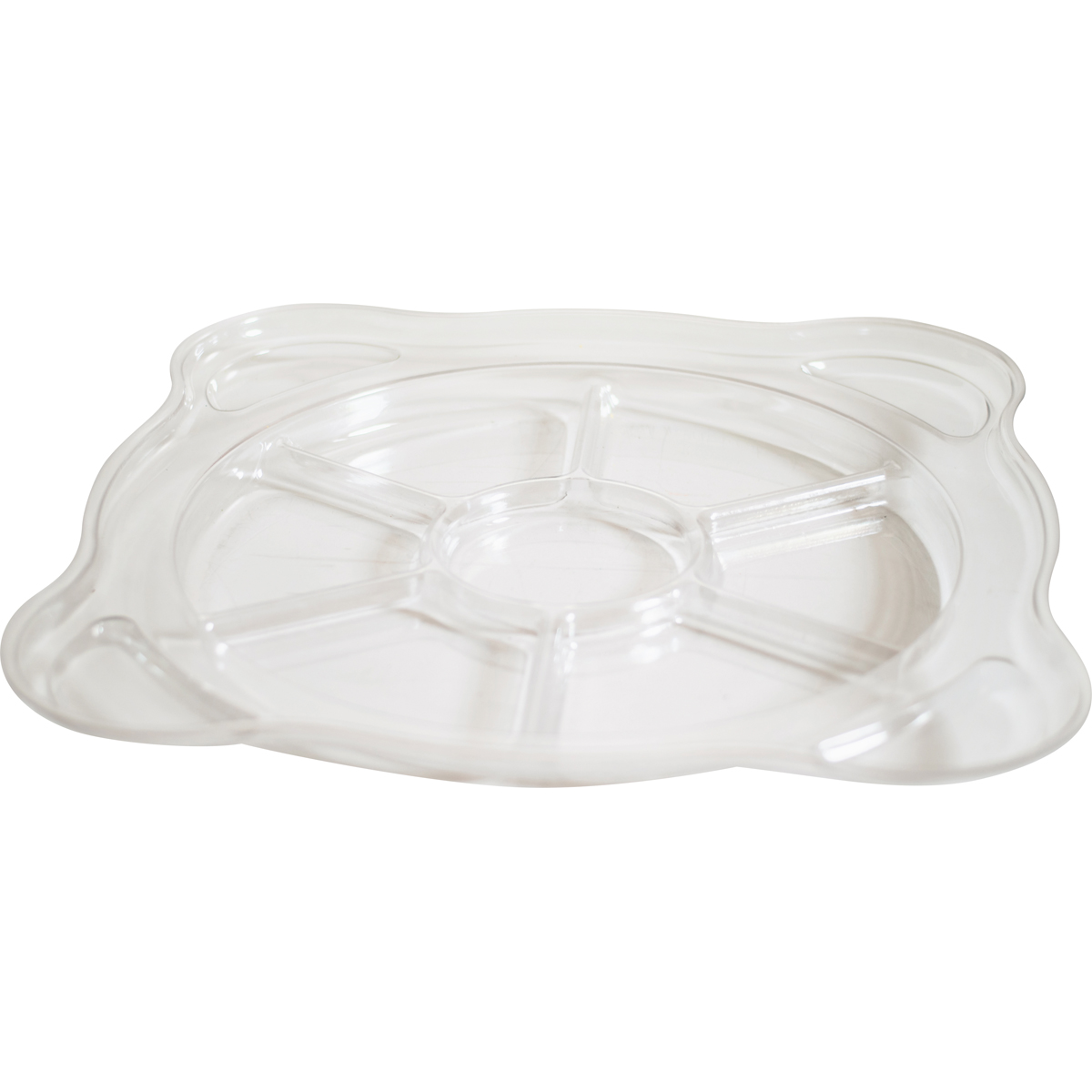 Schale 7-fach transparent für Leuchtkübel