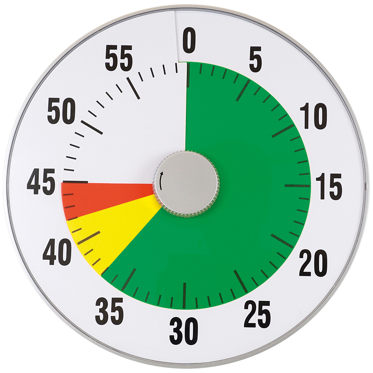 Zeitdauer-Uhr lautlos XL