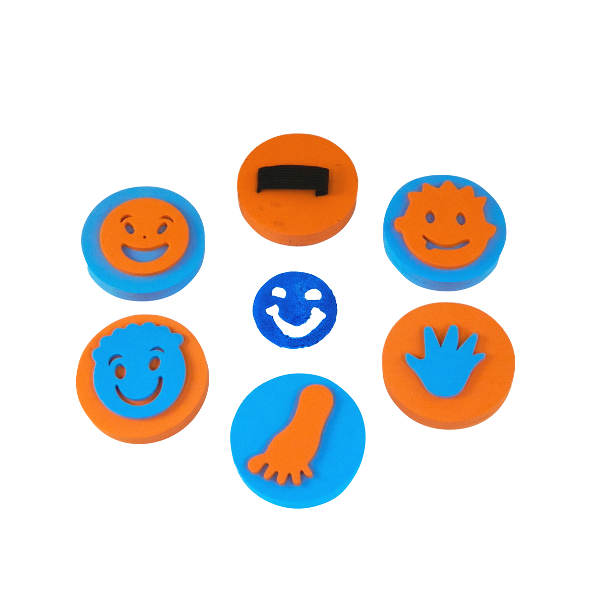 Handflächenstempel Fun 6er Set