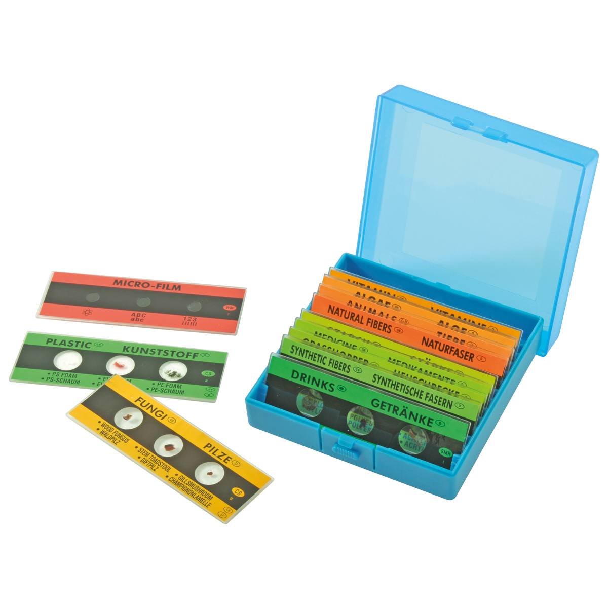 Mikropräparate 12 Stück