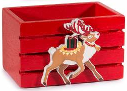 Holzkörbchen Weihnachten