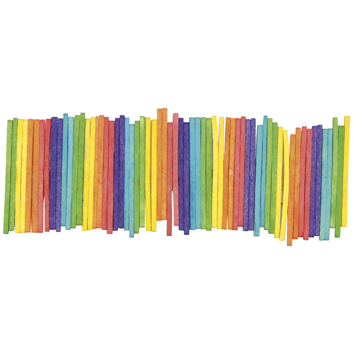 Bastelhölzchen bunt