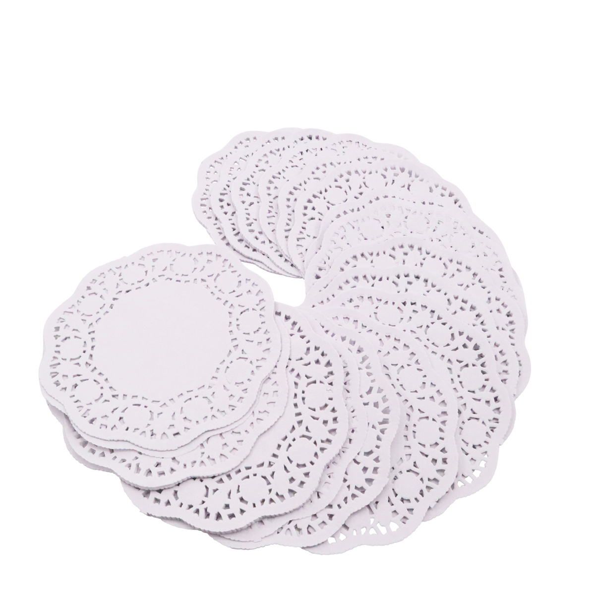 Spitzendeckchen 250er Set weiß