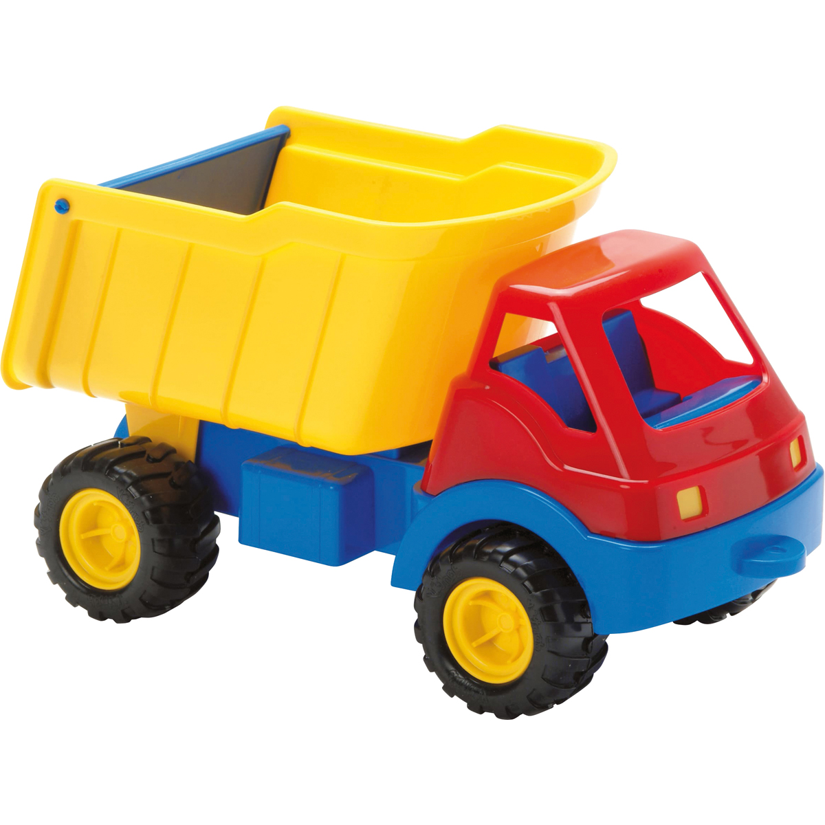 Kipplastwagen mit Flüsterreifen