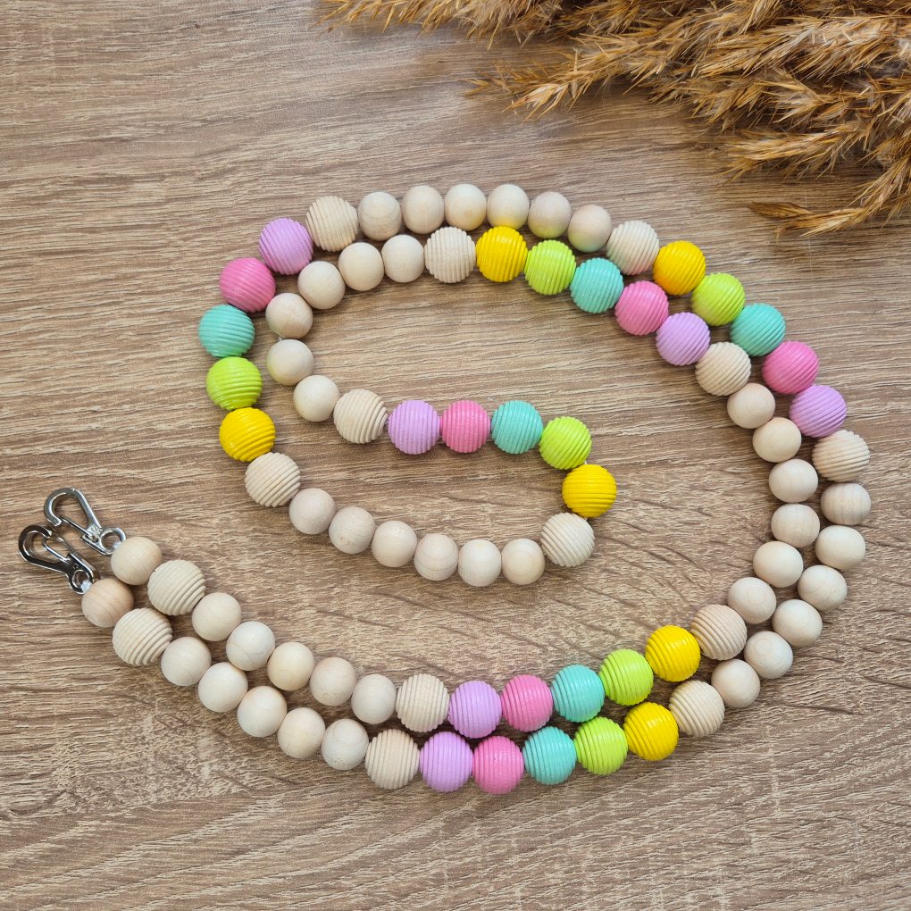 Holzperlen-Handykette "Candy" Bastelset