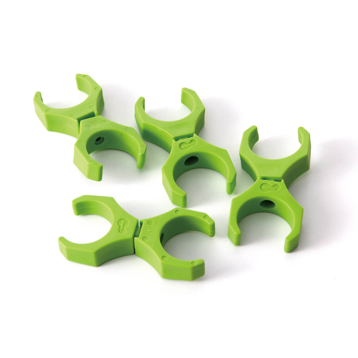 Ersatzverbindung Clip B grün 12er Set