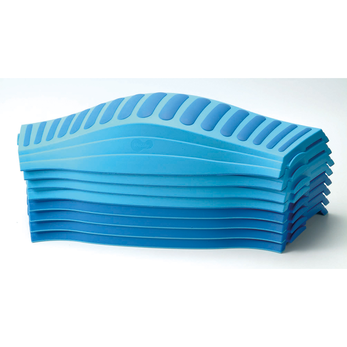 Regenbogen Wege blau