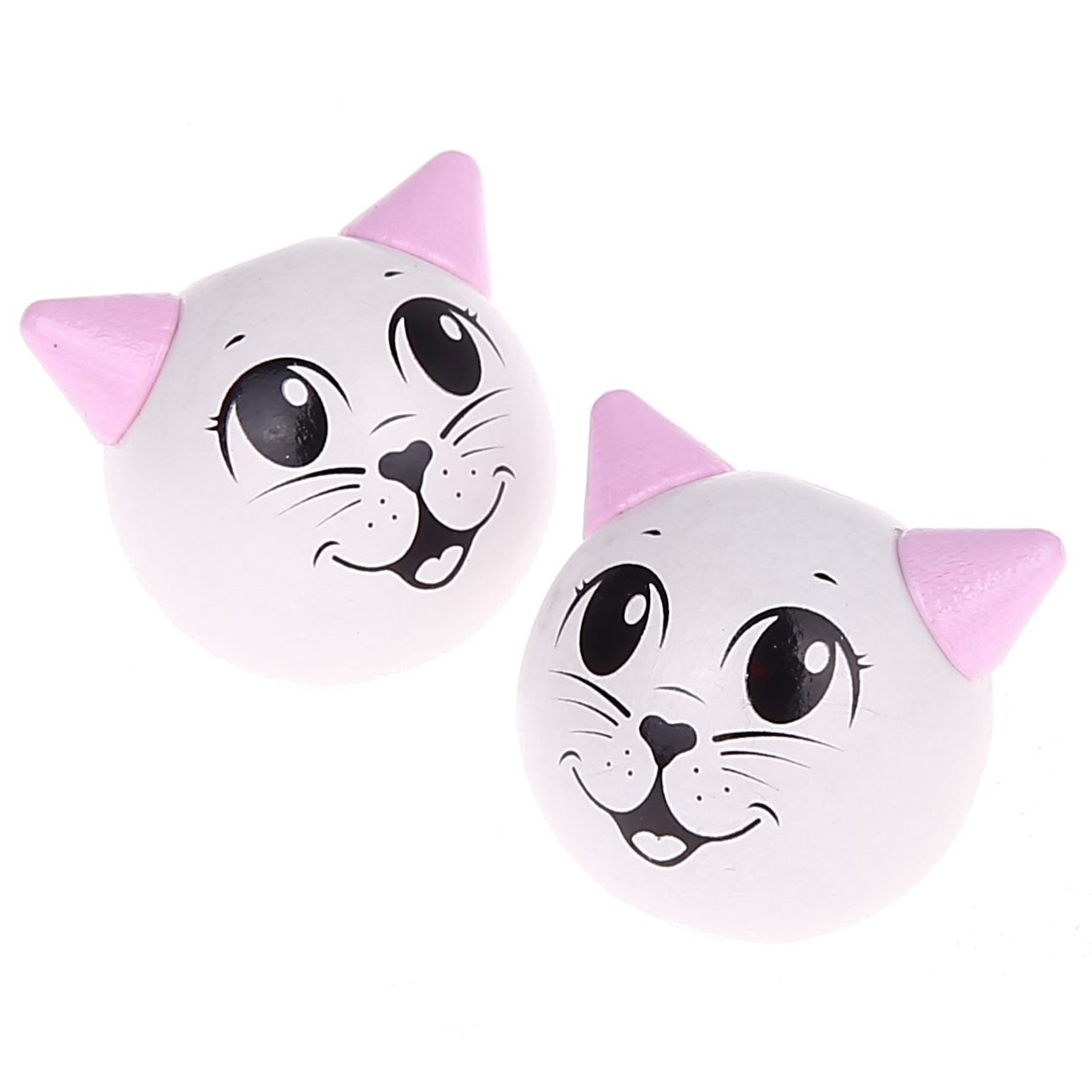 3D cat motif bead