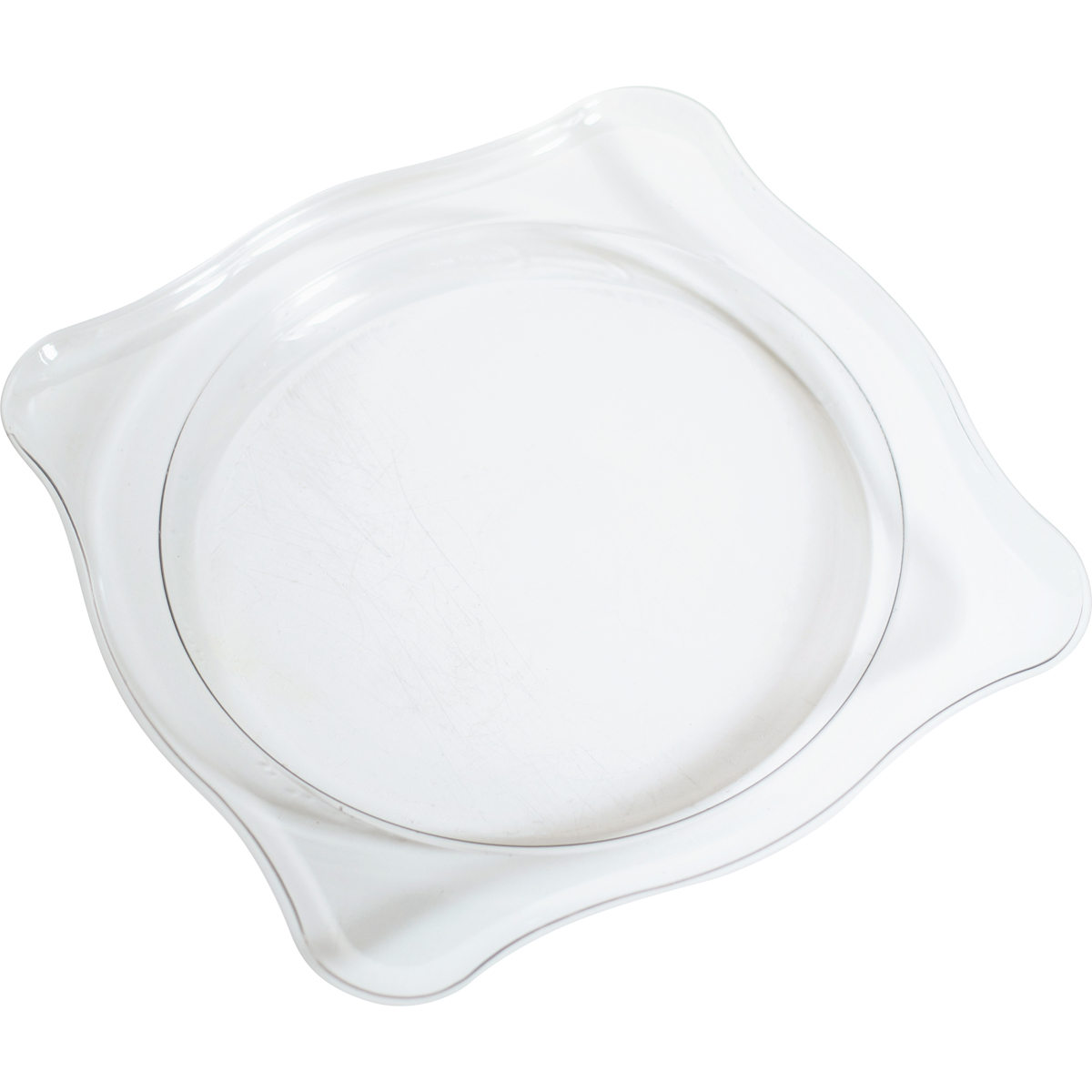 Faszinationsschale transparent für Leuchtkübel