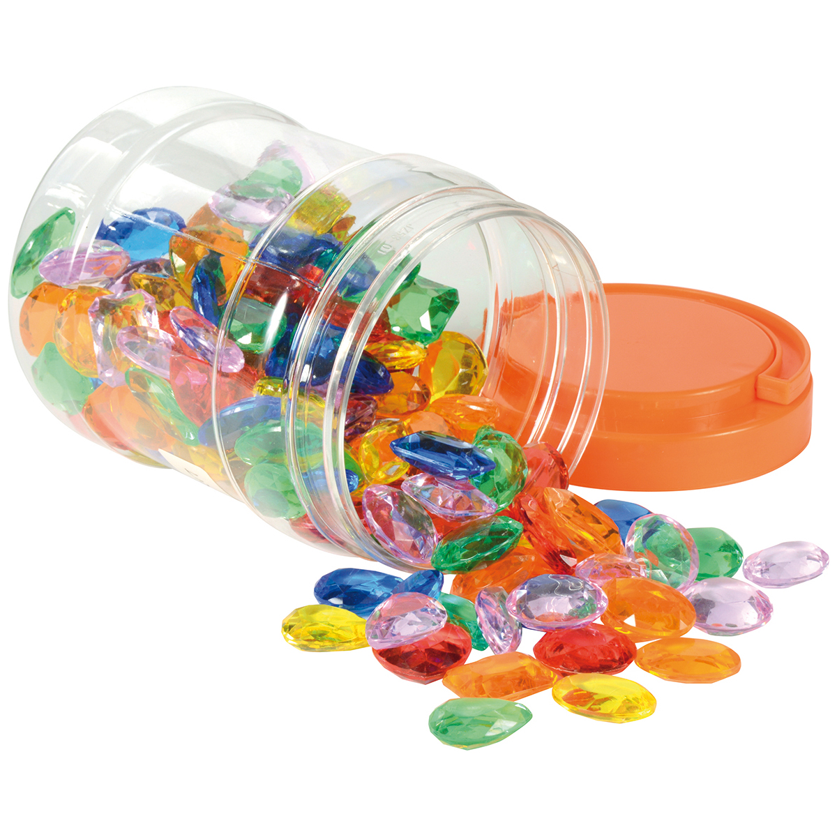 Acryl Juwelen 144 Stück