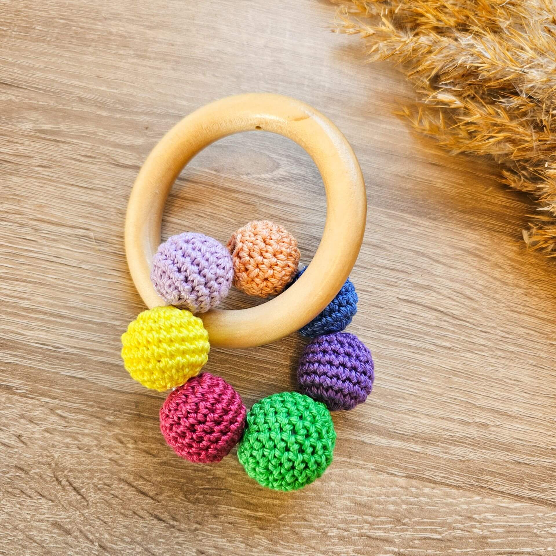 Rassel "Häkelperle" Bastelset