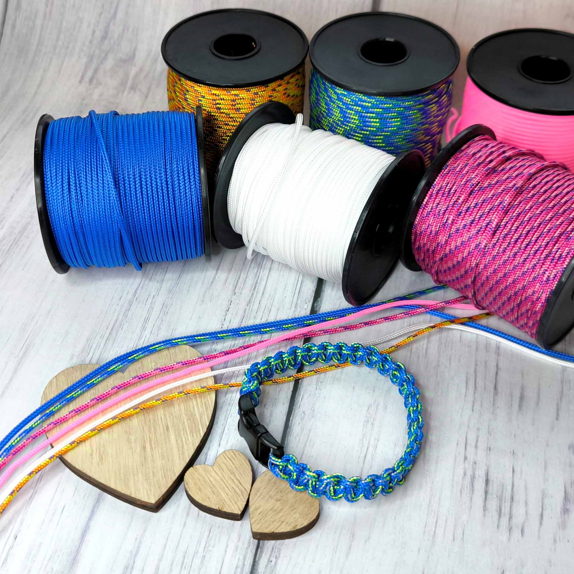 Paracord-Kordel Ø 2mm • 1 Meter