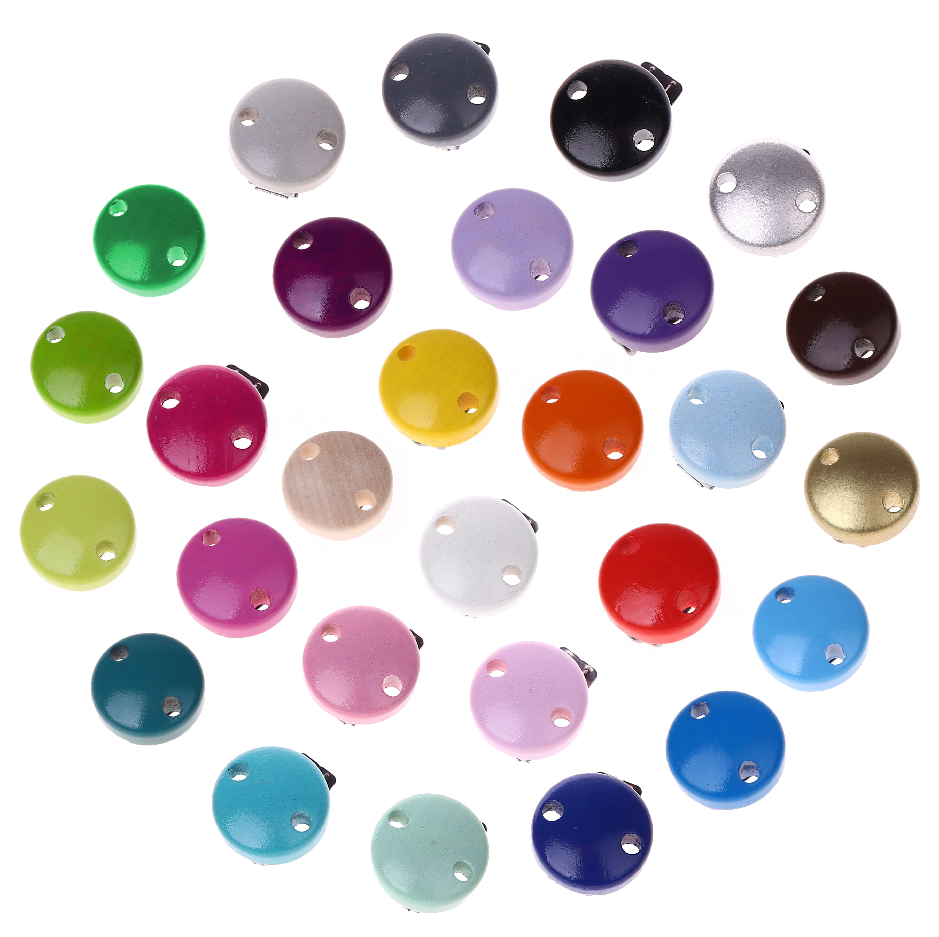 Ø30mm Schnullerclip / Holzclip mini - SALE