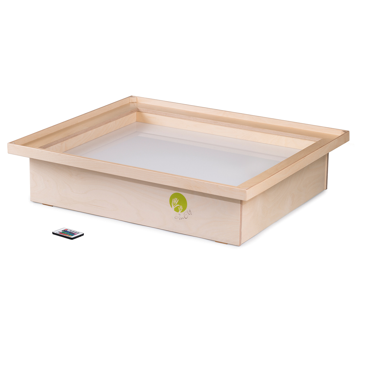 Leuchtsandkasten mit Ablagerahmen