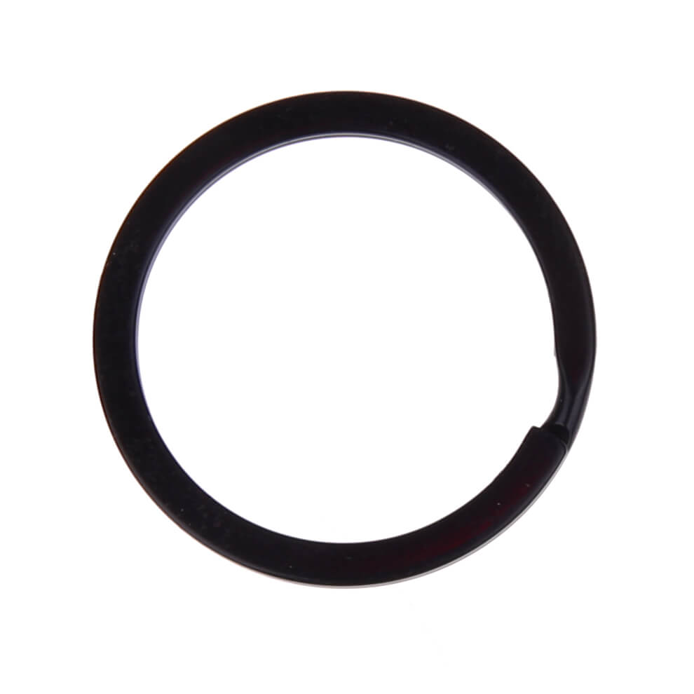 Schlüsselring 25mm schwarz