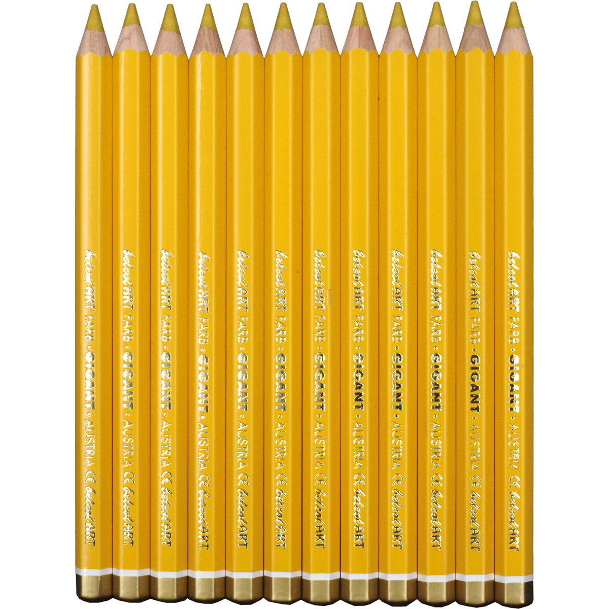 belcolART Farb Gigant 12 Stifte dunkelgelb