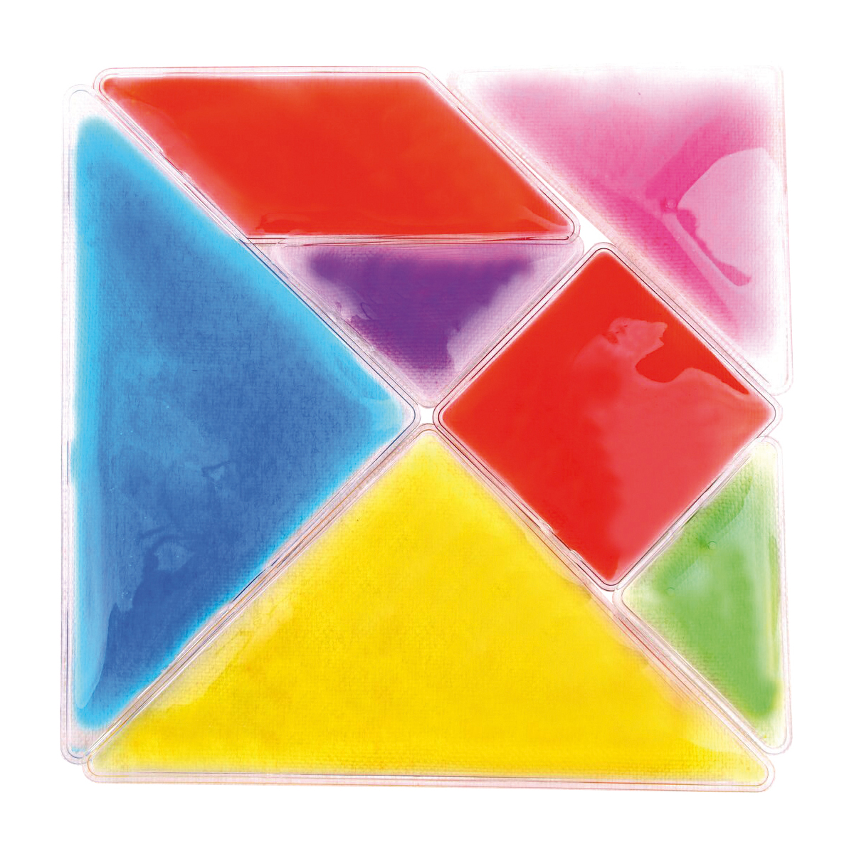 Flüssigkeitsformen Tangram