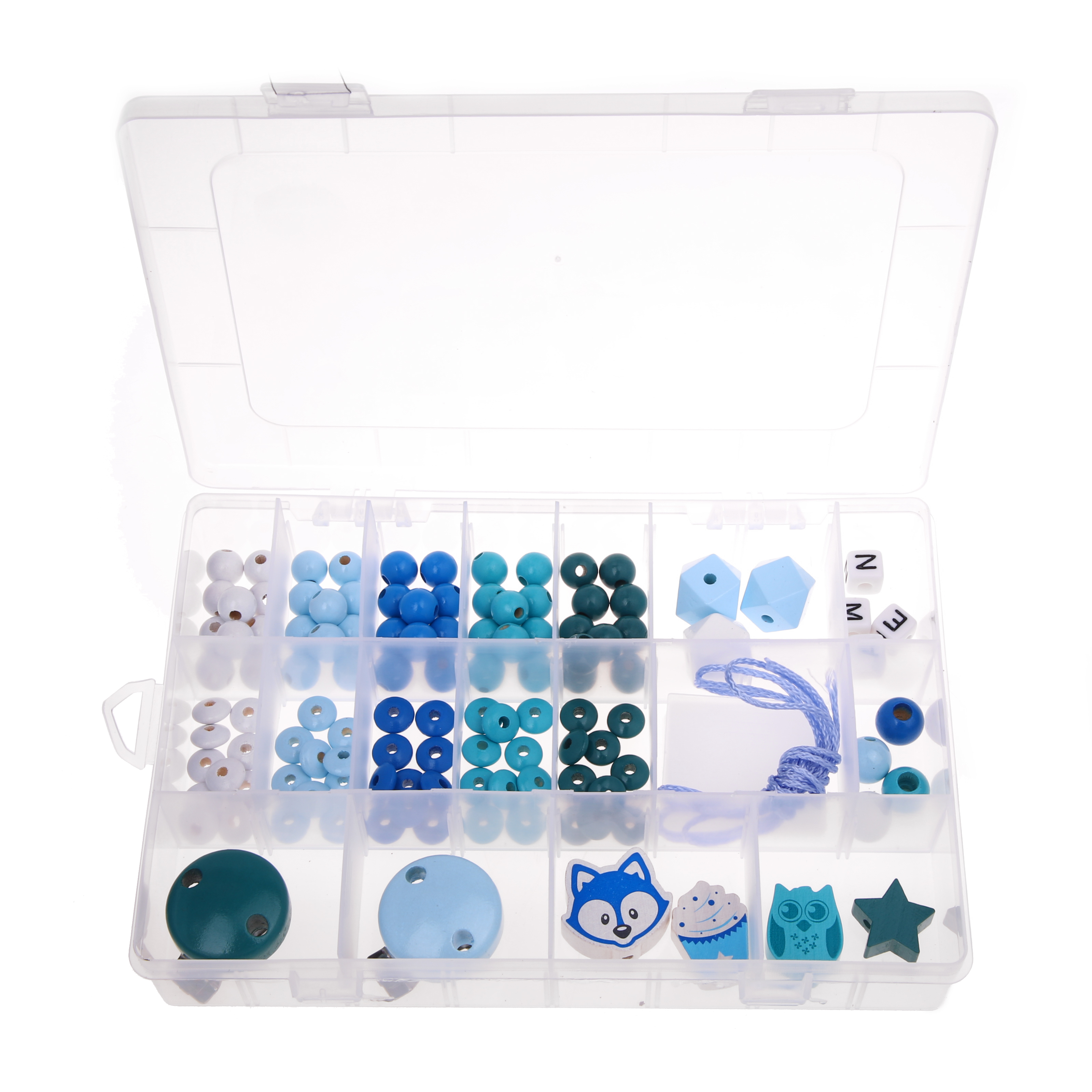 Schnullerketten Starterset blau