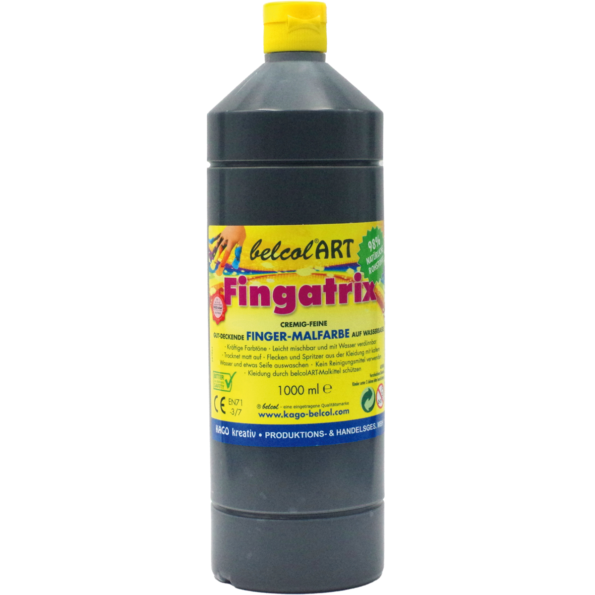 belcolART Fingatrix 1000ml schwarz