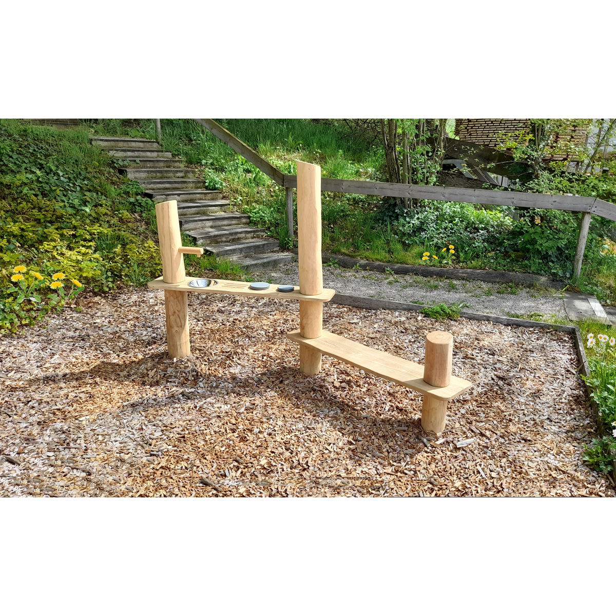 Outdoor-Spielküche Robinie