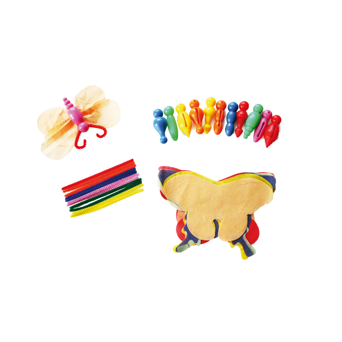Schmetterlingsbastelset