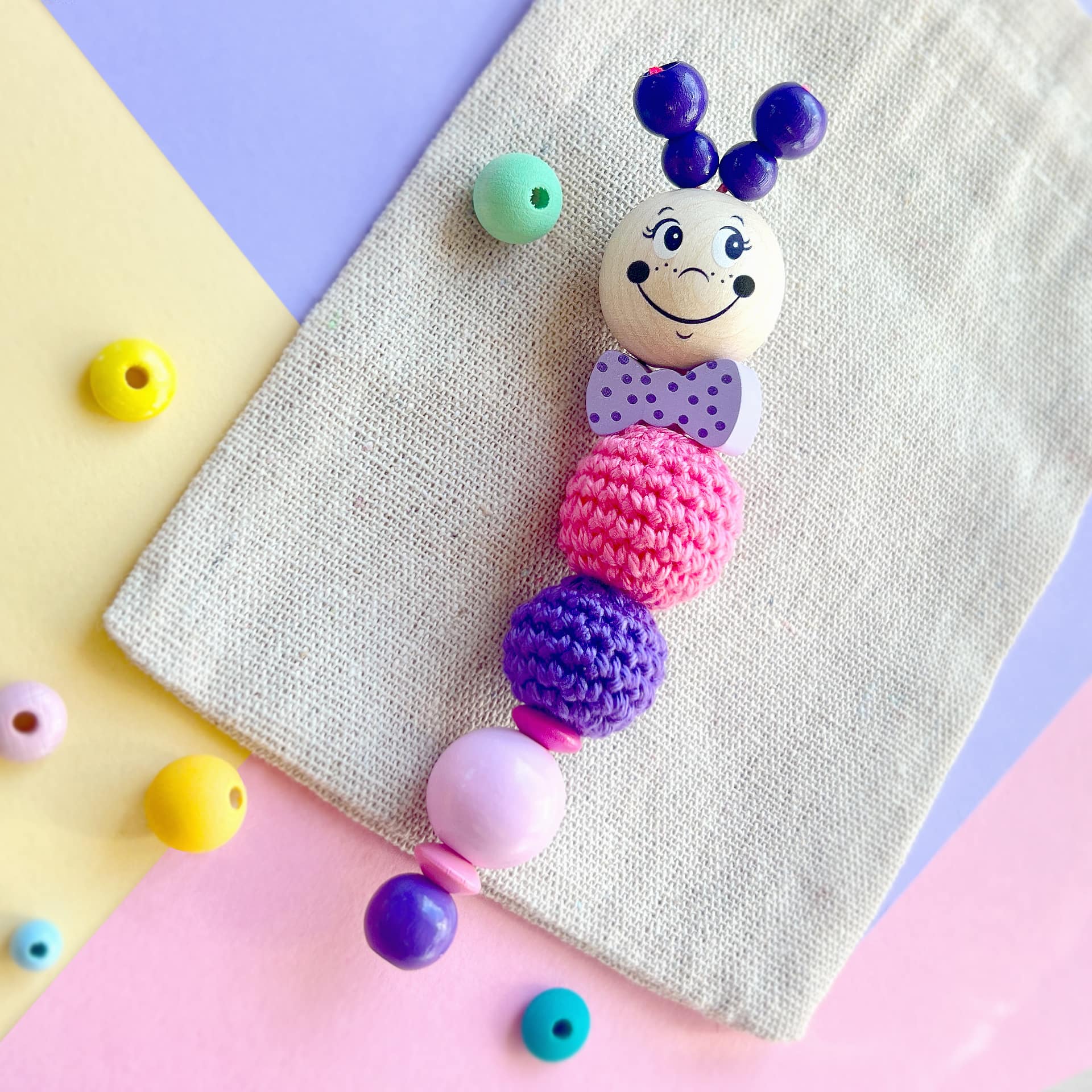 Sorgenwurm 2 •  Bastelset