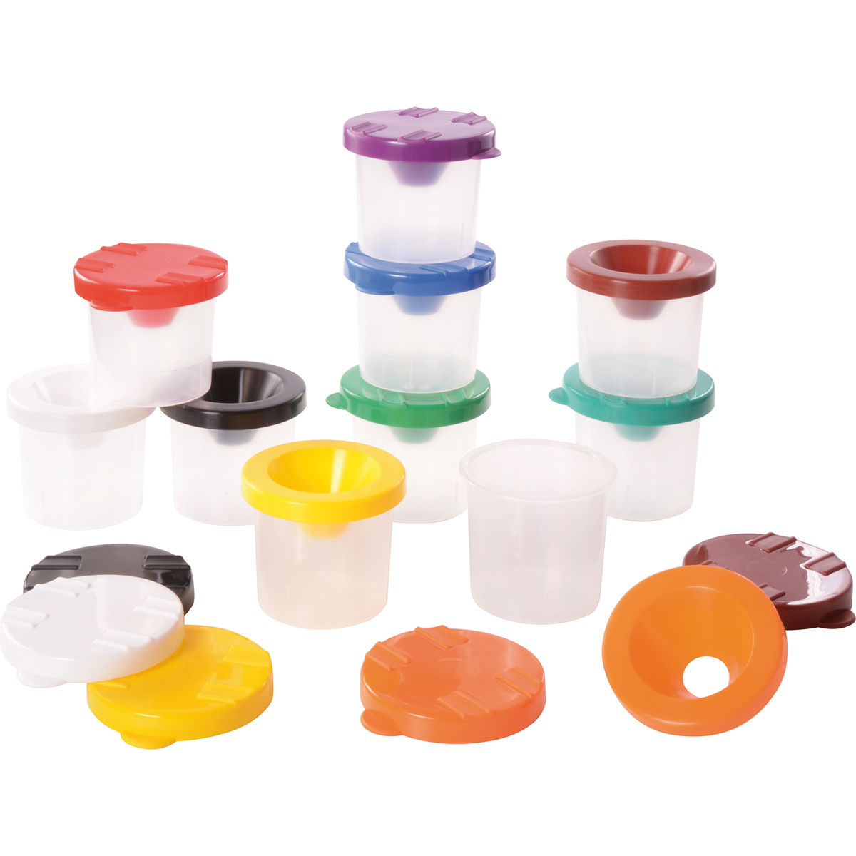 Pinselbecher 10er Set