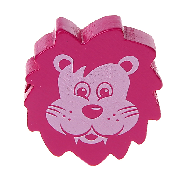 Motivperle Löwe• horizontale Bohrung