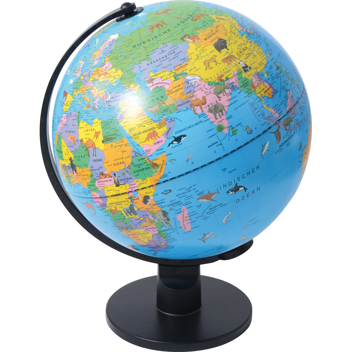 Tierglobus 30 cm
