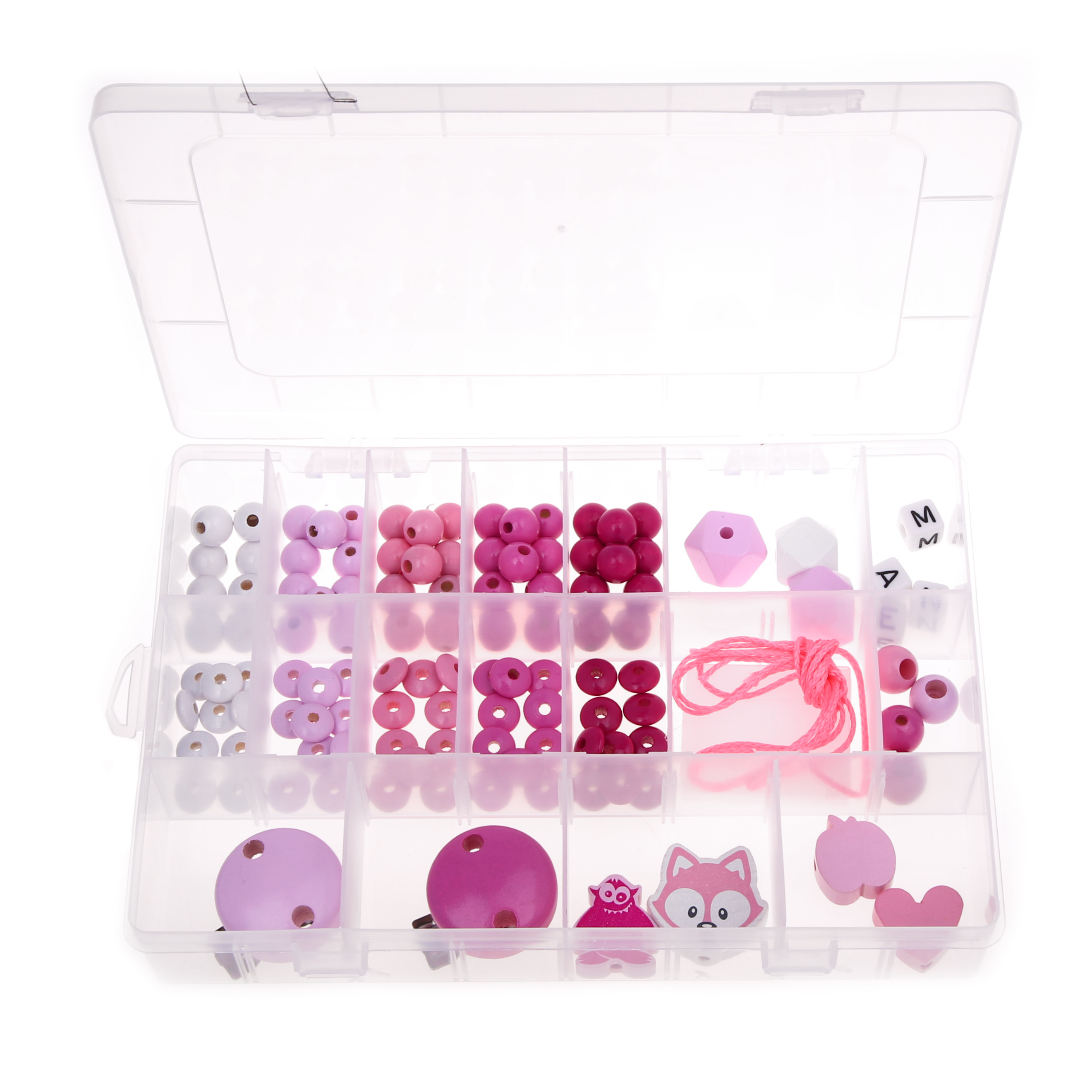 Schnullerketten Starterset rosa