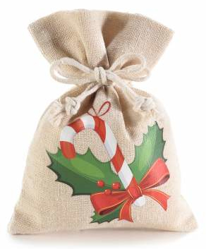 Baumwollsäckchen Geschenkbeutel Weihnachten