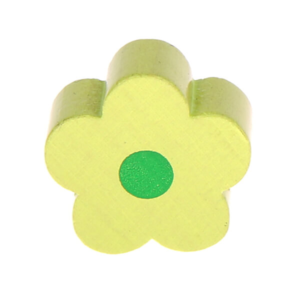 Motivperle/Holzperle Blume