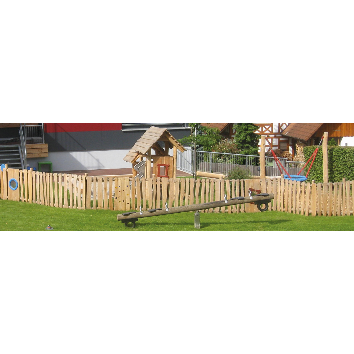 Wippe 4-sitzig Robinie