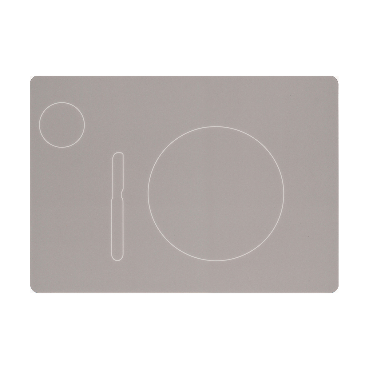 Platzset Frühstück Linkshänder