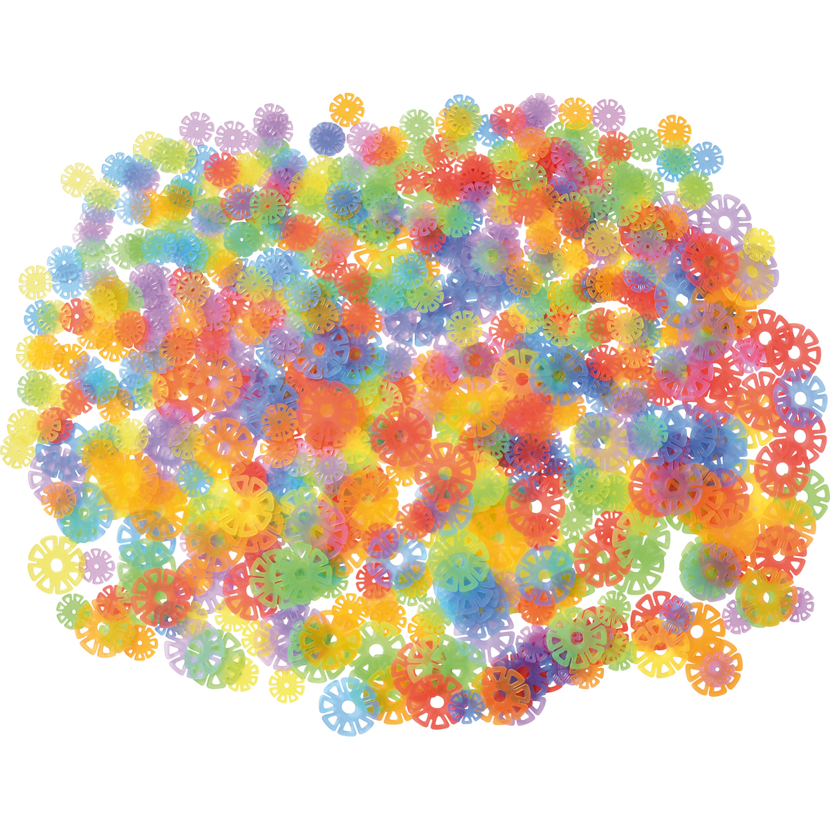 Steckblumen transparent