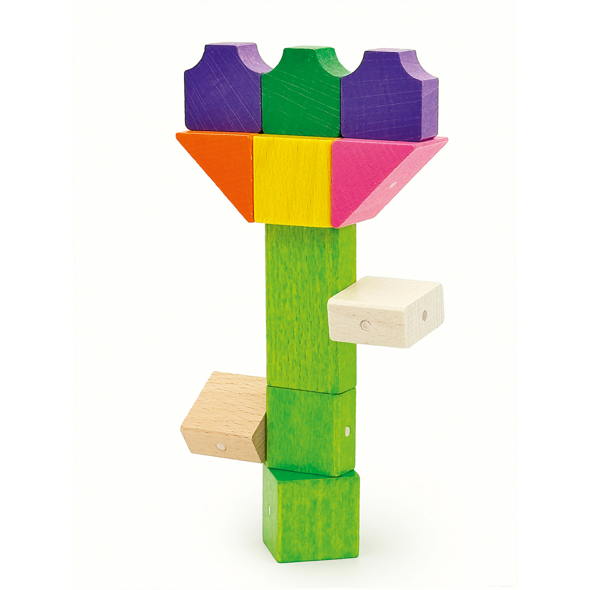 Kooglo 300 Teile natur und farbig