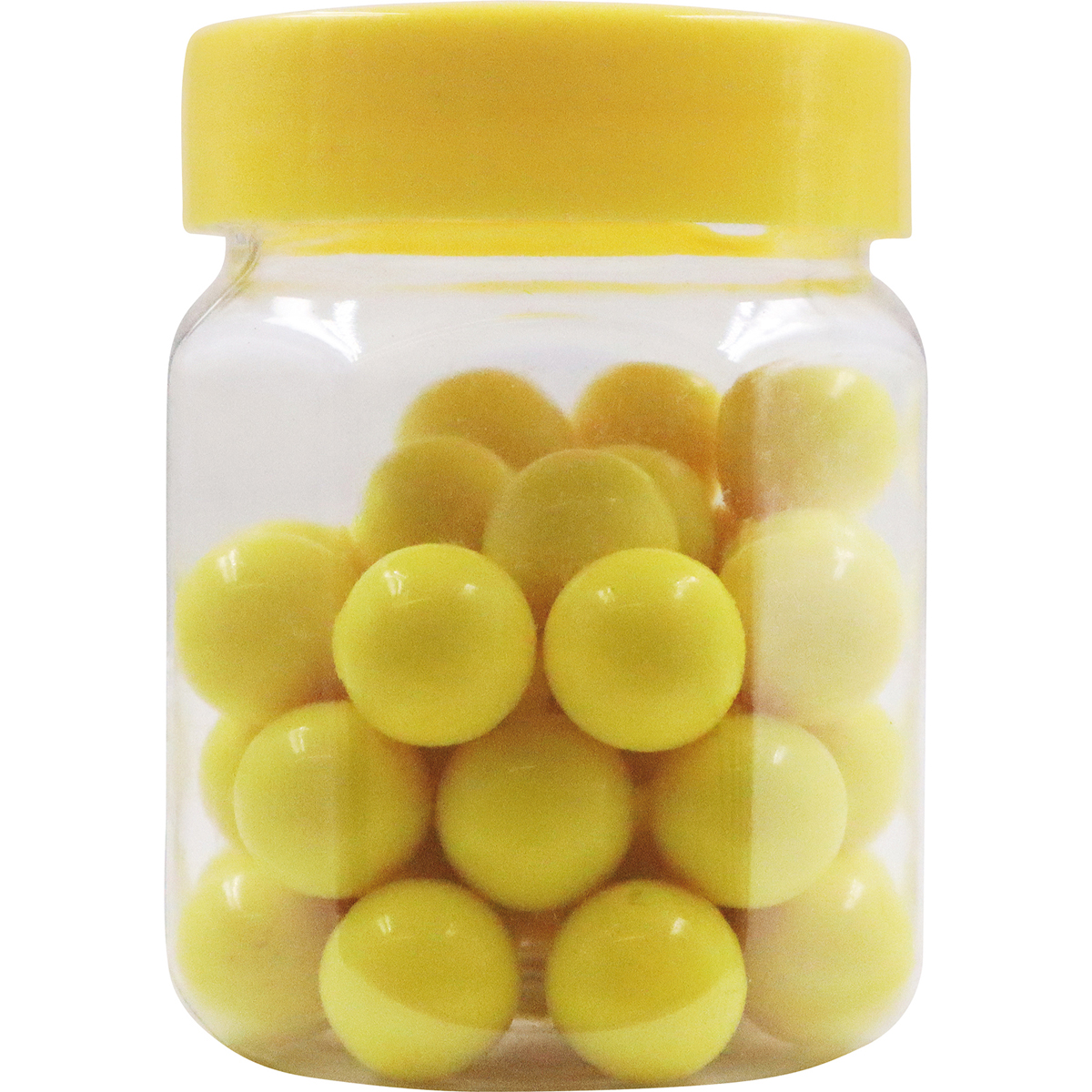 40 gelbe Perlen zu Perlenbild-Baukasten