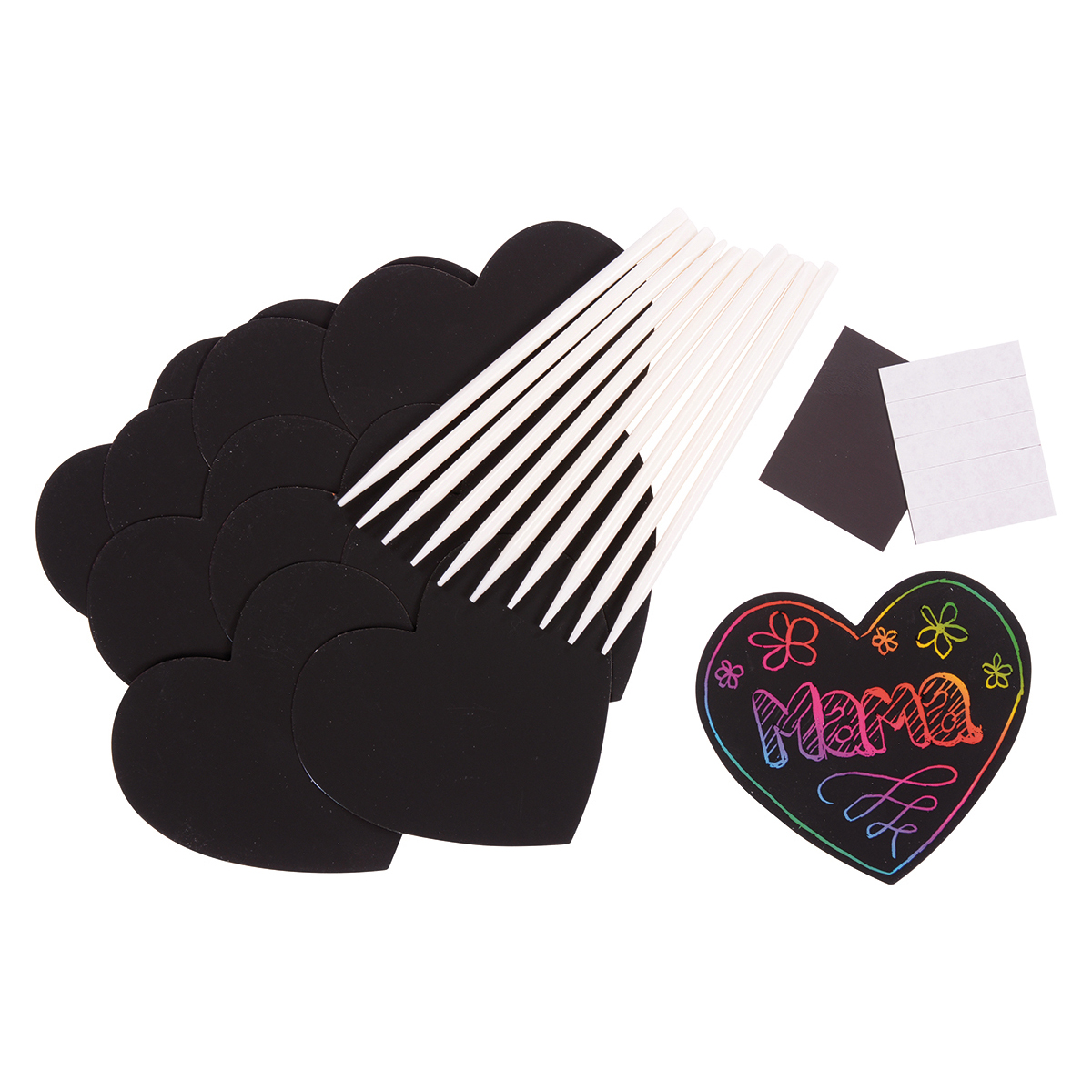 Scratch Magic Herz 10er Set
