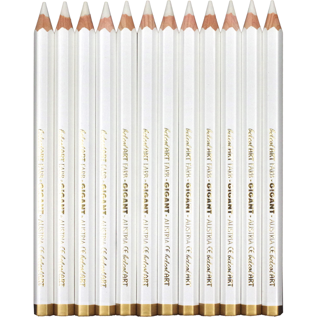 belcolART Farb Gigant 12 Stifte weiss