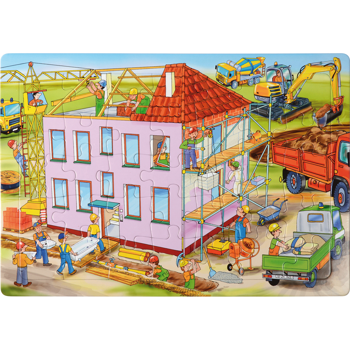 Puzzle Baustelle