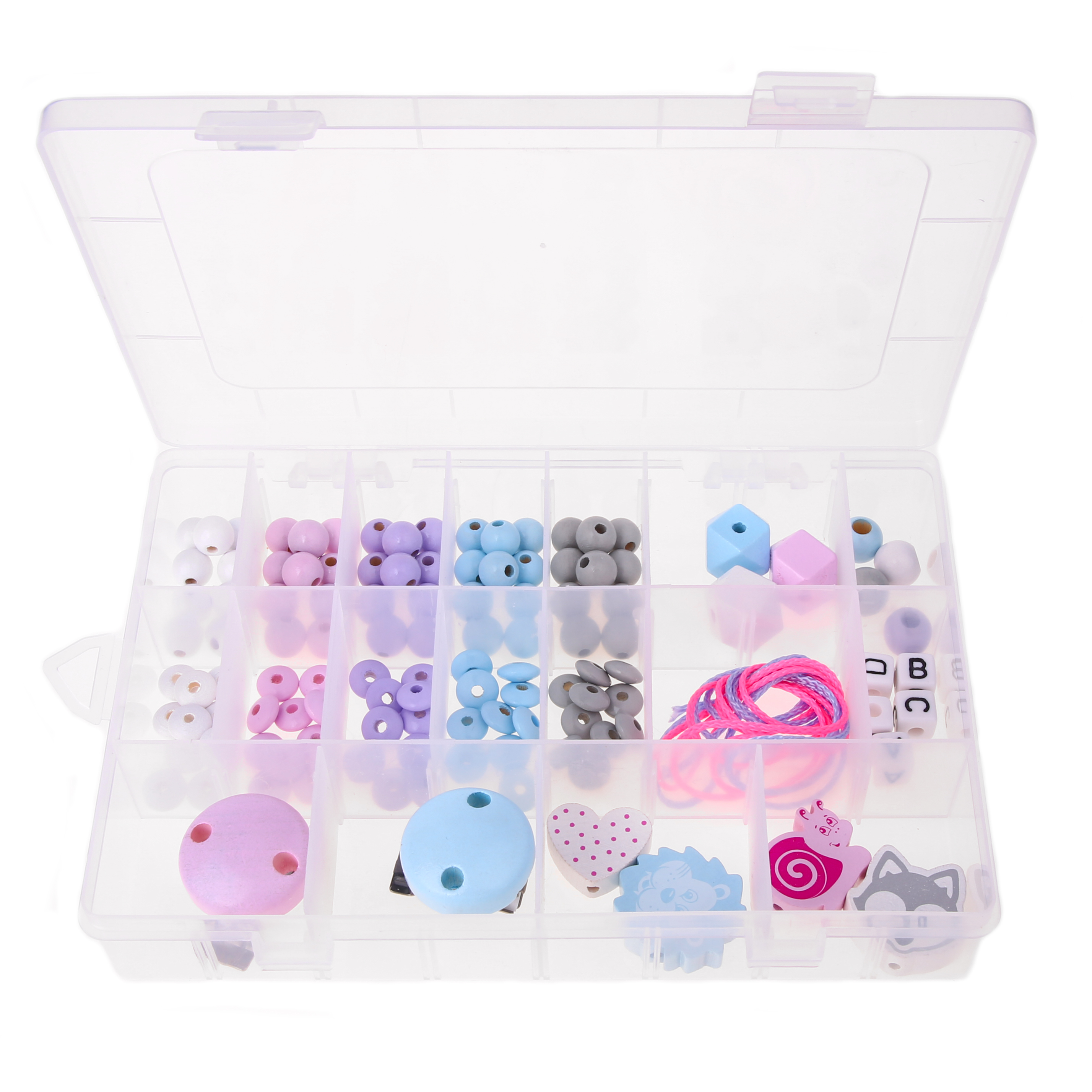 Schnullerketten Starterset pastell