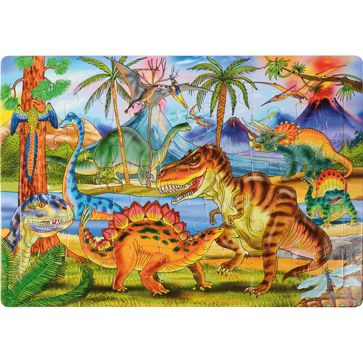 Puzzle Dinosaurier