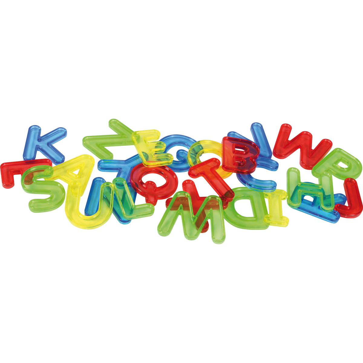 Transparente Buchstaben 26 Stück