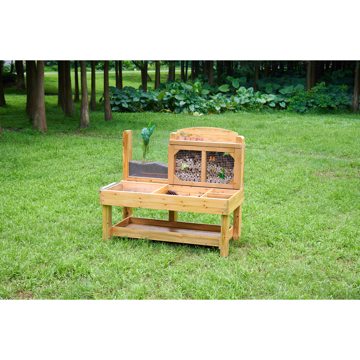 Insekten- und Pflanzenbeobachtungsstand