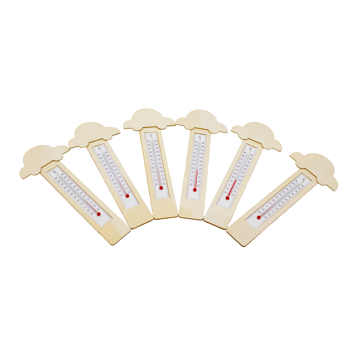 Thermometer DIY Autos 6er Set